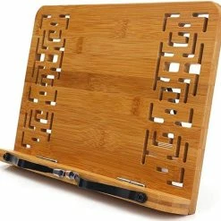 Nieuw ๐ Finest Panda Boekenstandaard – Boekensteun – Boekenrek – Bamboe Boekenhouder ๐