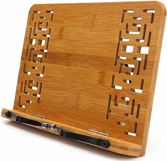 Nieuw π Finest Panda Boekenstandaard – Boekensteun – Boekenrek – Bamboe Boekenhouder π 1 Nieuw π Finest Panda Boekenstandaard – Boekensteun – Boekenrek – Bamboe Boekenhouder π