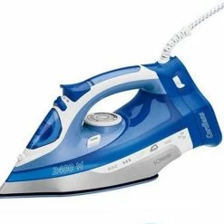 Gloednieuw ✨ Bomann DB 6006 CB - Stoomstrijkijzer - Draadloos - 2400W - Blauw/Wit ❤️