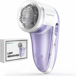 Flash-uitverkoop 🔔 Cleanforce Pluizenverwijderaar - Draadloos - Incl. Extra Opzetstuk Voor Delicate Kleding - Ontpluizer - Lint Remover - Kledingontpluizer ⭐
