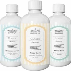 Uitgang ✔️ Il Bucato Di Adele Wasparfum Set ClassicCollection Ochtenddauw, Witte Musk En Katoenbloem Parfumwas 🤩