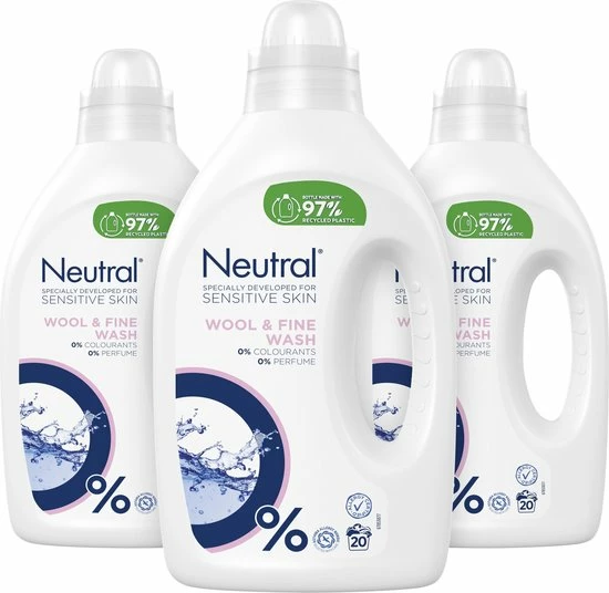 Korting โ๏ธ Neutral Vloeibaar Fijnwasmiddel - 3 X 20 Wasbeurten - Voordeelverpakking ๐ 10 Korting โ๏ธ Neutral Vloeibaar Fijnwasmiddel - 3 X 20 Wasbeurten - Voordeelverpakking ๐ - Afbeelding 10