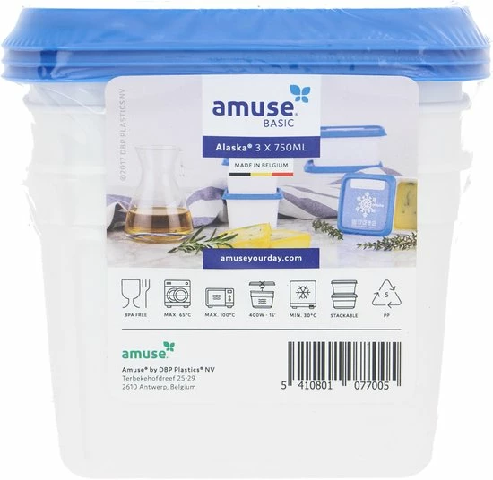 Flash-uitverkoop π Amuse® | Diepvriesdoos Alaska 750ml | 6 Stuks | Bewaardoos π₯ 2 Flash-uitverkoop π Amuse® | Diepvriesdoos Alaska 750ml | 6 Stuks | Bewaardoos π₯ - Afbeelding 2