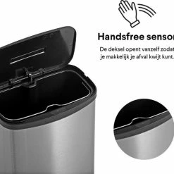 Goedkoop ✨ Prullenbak Met Sensor - 8 Liter - RVS - Toilet Afvalemmer - Badkamer Afvalbak Homra IXXA - Vuilnisbak - 8L - Vingerafdrukvrij RVS - Hygiënisch - Elektrische Softclose Deksel - Automatische Deksel - Sensor Vuilbak ❤️ 24 Goedkoop ✨ Prullenbak Met Sensor - 8 Liter - RVS - Toilet Afvalemmer - Badkamer Afvalbak Homra IXXA - Vuilnisbak - 8L - Vingerafdrukvrij RVS - Hygiënisch - Elektrische Softclose Deksel - Automatische Deksel - Sensor Vuilbak ❤️ -Dyson-winkel 550x537