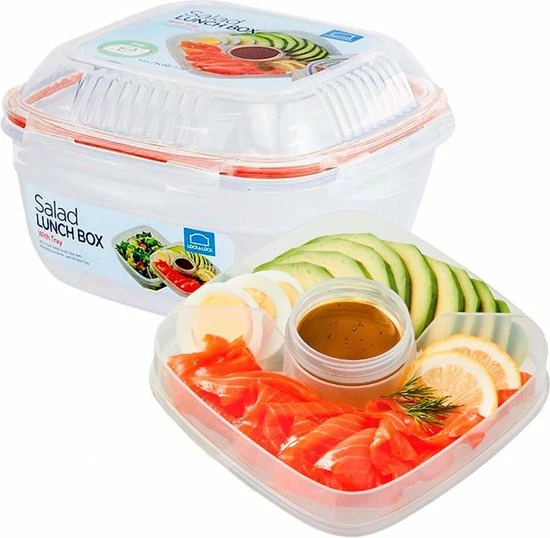 Coupon π₯ Lock&Lock Saladebox - Salade Lunchbox To Go - Salade To Go - 1.6 Liter - Transparant π 2 Coupon π₯ Lock&Lock Saladebox - Salade Lunchbox To Go - Salade To Go - 1.6 Liter - Transparant π - Afbeelding 2