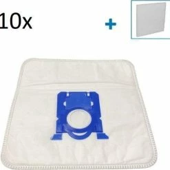 Goedkoopste ⭐ AA Commerce 10x Stofzuigerzakken Geschikt Voor AEG VX8 VX8xx Stofzuiger Modellen - Microvezel Stofzakken Set Van 10 Zakken Met 2 Stuks Filter 😀