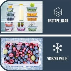 Uitgang 😉 Bangosa Meal® Prep Bakjes - Vershoudbakjes - Lunchbox - Diepvriesbakjes - Vershouddoos - Vershoudbakjes Set - Plastic Bakjes - Voedselcontainer - Magnetron Bakjes Met Deksel 10 Stuks 🧨 -Dyson-winkel 550x544 1