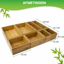 Beste Verkoop 🔥 Prezza Lade Organizer - Ladeverdeler - Verdeler - Opbergsysteem - Bamboo - 8-delige Set 🧨 11 Beste Verkoop 🔥 Prezza Lade Organizer - Ladeverdeler - Verdeler - Opbergsysteem - Bamboo - 8-delige Set 🧨 -Dyson-winkel 550x544 10
