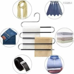 Uitgang ✨ Merkloos Kledingkast Organizer – Anti Slip - Ruimtebesparende Kledinghangers – Kleerhanger – Kledinghanger – Broekhanger – Functionele Hanger Kleerkast –Handige Kledinghangers ⌛ 10 Uitgang ✨ Merkloos Kledingkast Organizer – Anti Slip - Ruimtebesparende Kledinghangers – Kleerhanger – Kledinghanger – Broekhanger – Functionele Hanger Kleerkast –Handige Kledinghangers ⌛ -Dyson-winkel 550x545 7