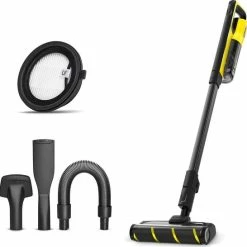Promo ⌛ Kärcher VC 4s Cordless Plus Auto Reinigingsset – Steelstofzuiger – Incl. Automondstuk - 18V - Incl. Accu En Lader 🔔