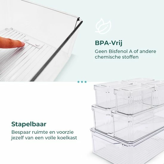 Coupon ๐ Yourganized Koelkast Organizer - Set Van 7 - Keuken Organizers - Lade Organizer ๐ 4 Coupon ๐ Yourganized Koelkast Organizer - Set Van 7 - Keuken Organizers - Lade Organizer ๐ - Afbeelding 4