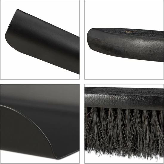 Nieuw π₯ Relaxdays Stoffer En Blik 41 Cm - Haardschep Met Bezem - Pelletschep Met Handveger - Zwart π 6 Nieuw π₯ Relaxdays Stoffer En Blik 41 Cm - Haardschep Met Bezem - Pelletschep Met Handveger - Zwart π - Afbeelding 6