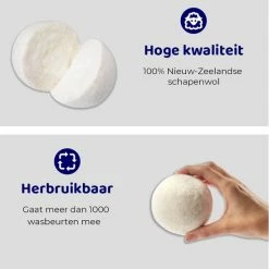 Goedkoop 👍 ACE Goods® Drogerballen Wol XL – Wasbollen Voor Droger – Milieuvriendelijke Wasballen 6 Stuks – Herbruikbare Droogballen 🌟 -Dyson-winkel 550x549