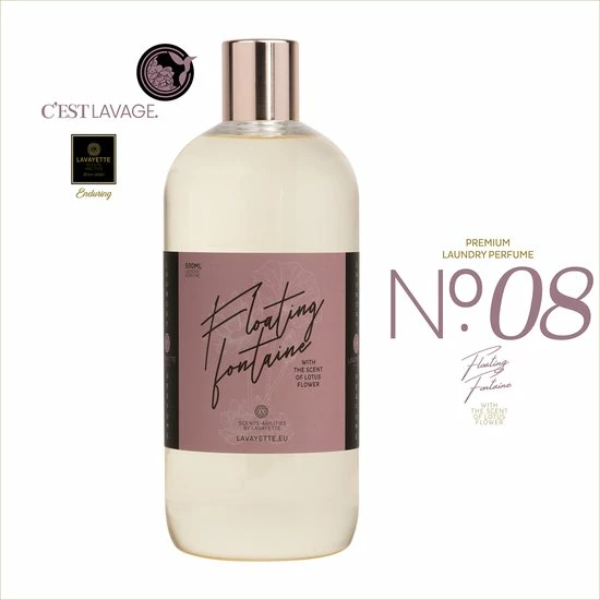 Beste deal π Lavayette Premium Wasparfum / Floating Fontaine / Lotusbloem / Geurbooster 500ml π 7 Beste deal π Lavayette Premium Wasparfum / Floating Fontaine / Lotusbloem / Geurbooster 500ml π - Afbeelding 7