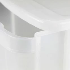 Korting ✨ IRIS OHYAMA IRIS Stacking Drawer - Opberglade - 11 L - Kunstof - Wit/Transparant - Set Van 2 ✔️ -Dyson-winkel 550x550 188