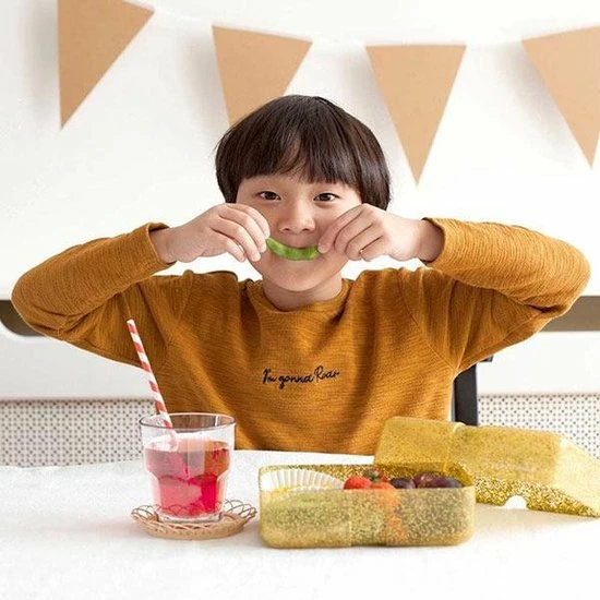 Beste Pirce ๐ Brooddoos Lunchbox Glitter Goud | A Little Lovely Company ๐ 6 Beste Pirce ๐ Brooddoos Lunchbox Glitter Goud | A Little Lovely Company ๐ - Afbeelding 6