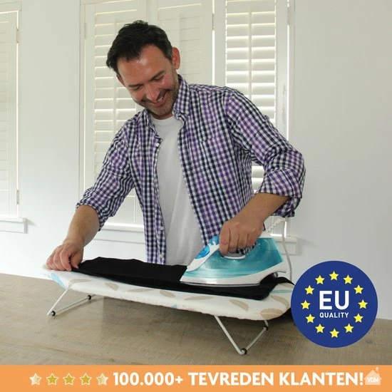 Flash-uitverkoop 👍 LaundrySpecialist® OVERTREK VOOR TAFELSTRIJKPLANK 80 X 42 Cm - Universeel En Geschikt Voor Alle Standaard Tafelstrijkplanken Met Afmetingen Tot 76 X 36 Cm 🔥 5 Flash-uitverkoop 👍 LaundrySpecialist® OVERTREK VOOR TAFELSTRIJKPLANK 80 X 42 Cm - Universeel En Geschikt Voor Alle Standaard Tafelstrijkplanken Met Afmetingen Tot 76 X 36 Cm 🔥 - Afbeelding 5