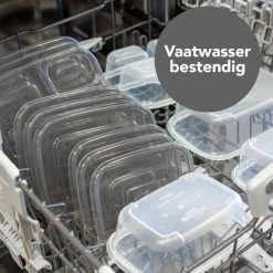 Korting 👏 Lock&Lock Meal Prep Bakjes - Diepvriesbakjes - Vershoudbakjes Set Met Deksel - Magnetron Bakjes - Met 3 Compartimenten - Stevig En Herbruikbaar - BPA Vrij - Set Van 6 Stuks - 965ml ⌛ -Dyson-winkel 550x550 26