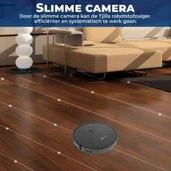 Flash-uitverkoop 😍 Tjilla C100 Robotstofzuiger Met Dweilfunctie Extra Krachtig - V-SLAM - 30 Dagen Gratis Uittesten - Nederlandse Productie 🛒 -Dyson-winkel 550x550 298