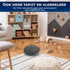 Flash-uitverkoop 😍 Tjilla C100 Robotstofzuiger Met Dweilfunctie Extra Krachtig - V-SLAM - 30 Dagen Gratis Uittesten - Nederlandse Productie 🛒 -Dyson-winkel 550x550 302
