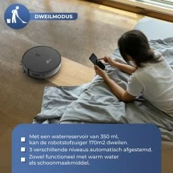 Flash-uitverkoop 😍 Tjilla C100 Robotstofzuiger Met Dweilfunctie Extra Krachtig - V-SLAM - 30 Dagen Gratis Uittesten - Nederlandse Productie 🛒 -Dyson-winkel 550x550 304