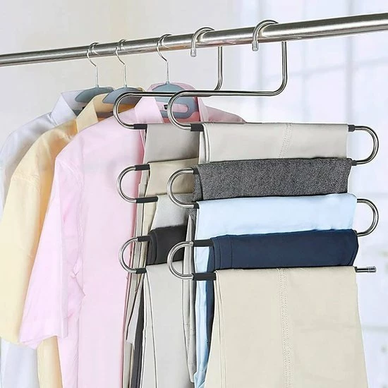 Uitgang ✨ Merkloos Kledingkast Organizer – Anti Slip - Ruimtebesparende Kledinghangers – Kleerhanger – Kledinghanger – Broekhanger – Functionele Hanger Kleerkast –Handige Kledinghangers ⌛ 7 Uitgang ✨ Merkloos Kledingkast Organizer – Anti Slip - Ruimtebesparende Kledinghangers – Kleerhanger – Kledinghanger – Broekhanger – Functionele Hanger Kleerkast –Handige Kledinghangers ⌛ - Afbeelding 7