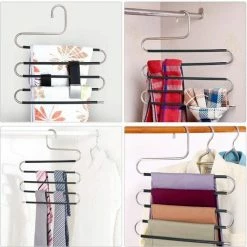Uitgang ✨ Merkloos Kledingkast Organizer – Anti Slip - Ruimtebesparende Kledinghangers – Kleerhanger – Kledinghanger – Broekhanger – Functionele Hanger Kleerkast –Handige Kledinghangers ⌛ 15 Uitgang ✨ Merkloos Kledingkast Organizer – Anti Slip - Ruimtebesparende Kledinghangers – Kleerhanger – Kledinghanger – Broekhanger – Functionele Hanger Kleerkast –Handige Kledinghangers ⌛ -Dyson-winkel 550x550 499