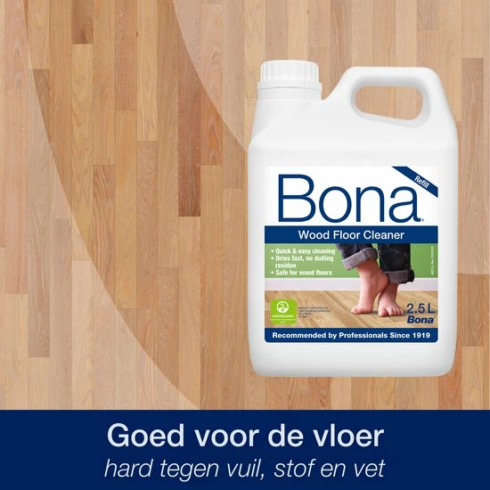 Beste deal ✨ Bona Houten Vloer Reiniger - 2 X 4 Liter Multipack - Parketreiniger - Streeploos - Sneldrogend ❤️ 3 Beste deal ✨ Bona Houten Vloer Reiniger - 2 X 4 Liter Multipack - Parketreiniger - Streeploos - Sneldrogend ❤️ - Afbeelding 3
