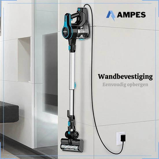 Beste deal ๐ Ampes® Steelstofzuiger | 250W | 25000Pa Zuigkracht | 2 Kracht Standen | 6 In 1 Draadloze Steelstofzuiger ๐ 9 Beste deal ๐ Ampes® Steelstofzuiger | 250W | 25000Pa Zuigkracht | 2 Kracht Standen | 6 In 1 Draadloze Steelstofzuiger ๐ - Afbeelding 9