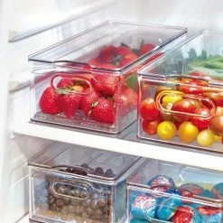 Groothandel 🥰 The Home Edit Koelkast Bak Voor Fruit Small - Transparant - Stapelbaar & Nestbaar - Small 🥰 -Dyson-winkel 550x550 594