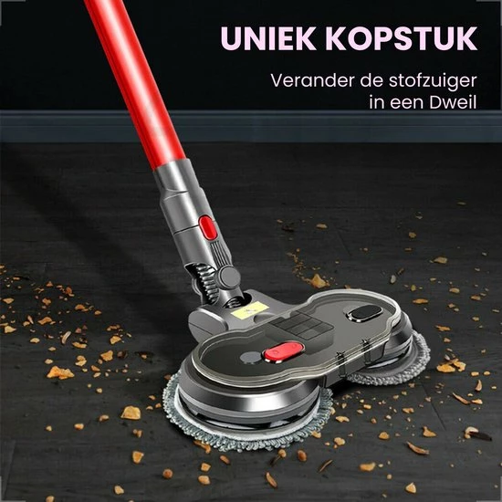 Aanbiedingen π Somstyle Elektrische Dweil Geschikt Voor Dyson V15 / V11 / V10 / V8 / V7 / V6 - Vloerwisser - Vloermop - Mondstuk Accessoires En Onderdelen Voor Steelstofzuiger π 3 Aanbiedingen π Somstyle Elektrische Dweil Geschikt Voor Dyson V15 / V11 / V10 / V8 / V7 / V6 - Vloerwisser - Vloermop - Mondstuk Accessoires En Onderdelen Voor Steelstofzuiger π - Afbeelding 3