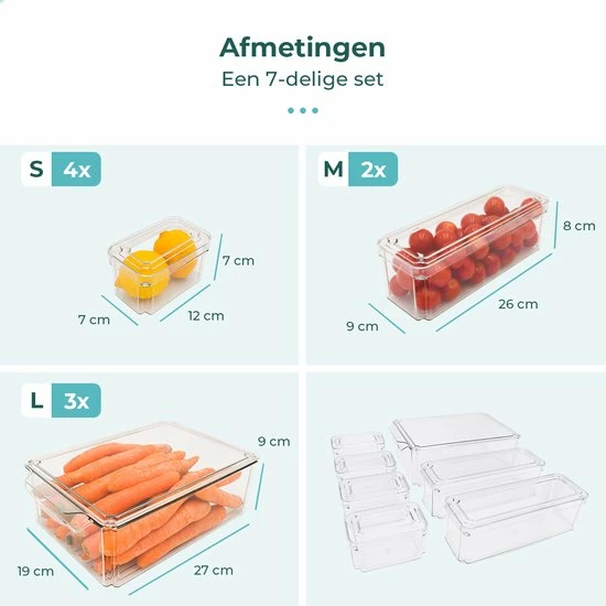 Coupon ๐ Yourganized Koelkast Organizer - Set Van 7 - Keuken Organizers - Lade Organizer ๐ 3 Coupon ๐ Yourganized Koelkast Organizer - Set Van 7 - Keuken Organizers - Lade Organizer ๐ - Afbeelding 3