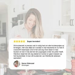 Kopen ⌛ Kitch&Life Luxe Kruidenrek RVS – Badkamerrek – Opbergrek – Keukenrek – Kruidenrek Staand – Keuken Organizer – 3-laags – Zwart 😀 -Dyson-winkel 550x550 67