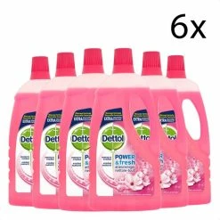 Promo 🔔 Dettol Allesreiniger Kersenbloesem - 6 X 1 L - Grootverpakking 🛒
