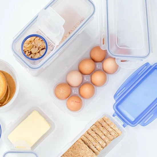 Top 10 โญ Lock&Lock Eierdoos - Eieropbergbox - Koelkast Organizer - Voor 12 Eieren - Transparant ๐ฅ 4 Top 10 โญ Lock&Lock Eierdoos - Eieropbergbox - Koelkast Organizer - Voor 12 Eieren - Transparant ๐ฅ - Afbeelding 4