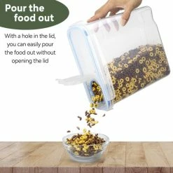 Korting ❤️ TNM Luxe Luchtdichte Voorraadbussen Set (4x4L) – Voorraadpotten - 4 Kleuren 🎁 -Dyson-winkel 550x550 912