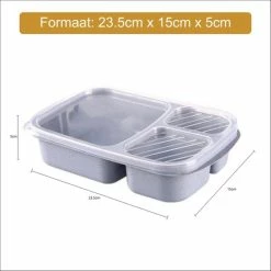 Aanbiedingen ⌛ Merkloos 4 Stuks Bewaarbakjes - Lunchboxen - Milieuvriendelijk - Gemaakt Van Tarwestro - BPA Vrij - Met Deksel - Vershouddoos 🔔 -Dyson-winkel 550x550 98
