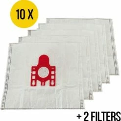 Goedkoop 🥰 JML Commerce Diamond Line Stofzuigerzakken - Geschikt Voor Miele F/J/M Compact C1/complete C2 - Stofzuigerzakken Miele - 10 Stuks + 2 Filters – Stofzuiger Met Zak 👏