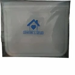 Goedkoopste 🎉 Comfort & Gemak Herbruikbare Vershoudzakken Voor Diepvries, Koelkast En Vriezer – Set Van 2 Stuks - Formaat GROOT - 1000 ML Per Stuk - 19 X 22 Cm - Luchtdicht, Lekvrij En Extra Sterk - Bewaarzakjes / Boterhamzakje - BPA Vrij 💯 -Dyson-winkel 550x561