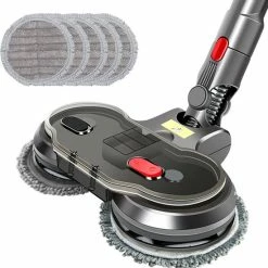 Aanbiedingen 👏 Somstyle Elektrische Dweil Geschikt Voor Dyson V15 / V11 / V10 / V8 / V7 / V6 - Vloerwisser - Vloermop - Mondstuk Accessoires En Onderdelen Voor Steelstofzuiger 🌟