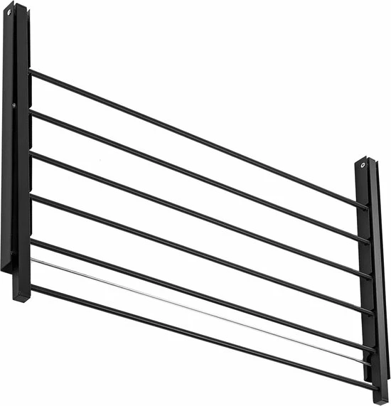 Aanbiedingen β Merkloos Droogrek - Opklapbare Badkamerdroger Aan De Muur Gemonteerd - 80 Cm Zwart 𧨠2 Aanbiedingen β Merkloos Droogrek - Opklapbare Badkamerdroger Aan De Muur Gemonteerd - 80 Cm Zwart 𧨠- Afbeelding 2
