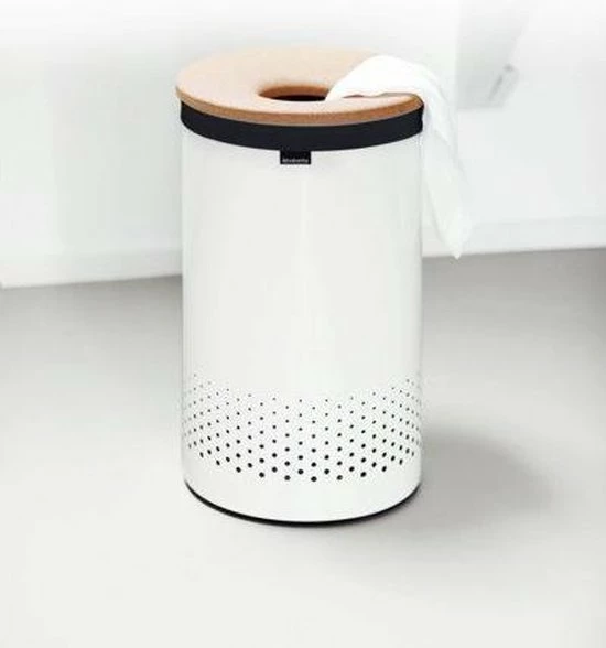 Groothandel ๐ฏ Brabantia Wasmand Met Deksel - 60 L - White / Kurken Deksel ๐ฅฐ 9 Groothandel ๐ฏ Brabantia Wasmand Met Deksel - 60 L - White / Kurken Deksel ๐ฅฐ - Afbeelding 9