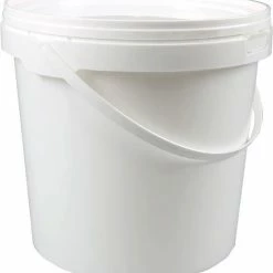 Korting 😀 Neutral Emmer, PP, Rond, 10L, Wit ⌛