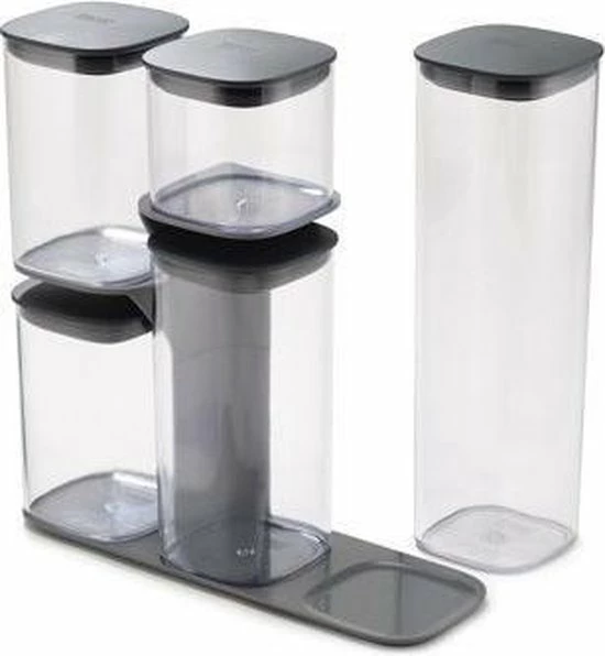 Beste recensies van ✨ Joseph Joseph Voorraadbussen 5-delig - Transparant - Stapelbaar, Met Deksel, Luchtdicht - 5 Voorraadbussen ⭐ 15 Beste recensies van ✨ Joseph Joseph Voorraadbussen 5-delig - Transparant - Stapelbaar, Met Deksel, Luchtdicht - 5 Voorraadbussen ⭐ - Afbeelding 15