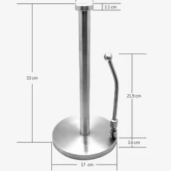 Uitgang 🥰 Disaja Keukenrolhouder Keuken Accessoires Keukenpapier Houder Zilver RVS ⭐ -Dyson-winkel 550x608 2