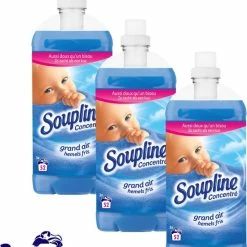 Hete verkoop 😍 Soupline Hemels Fris Geconcentreerde Wasverzachter 3 X 52 Wasbeurten - Voordeelverpakking 🎉
