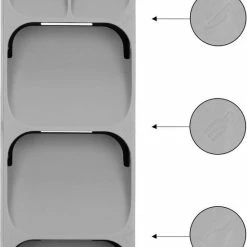 Beste Pirce ⌛ Springos Multifunctionele Bestekbak | Besteklade | Bestek Organizer | Kunststof | 39 X 11 X 5.5 CM ❤️ -Dyson-winkel 550x639 2