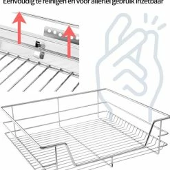 Coupon 🧨 TomorrowNow® 3-Delige Set Inbouw Schuiflades Voor Keukenkast - 50 Cm - Met SoftClose Geleiderails - Met Antislip ✔️ -Dyson-winkel 550x643 2