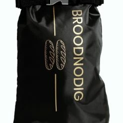 Aanbiedingen 🛒 BROODNODIG®️ - Herbruikbare Boterhamzak - Van 100% Gerecyclede PET-flessen - Lunchzak - Foodwrap - Broodtrommel - Ook Geschikt Als Diepvrieszakjes - 30x20cm - Zwart 🎁