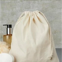 Kopen ❤️ Merkloos Canvas Opbergzakje - Met Koord - 25 X 30 Cm - Bedrukbare Canvas Zakje - Gymtasje 🌟